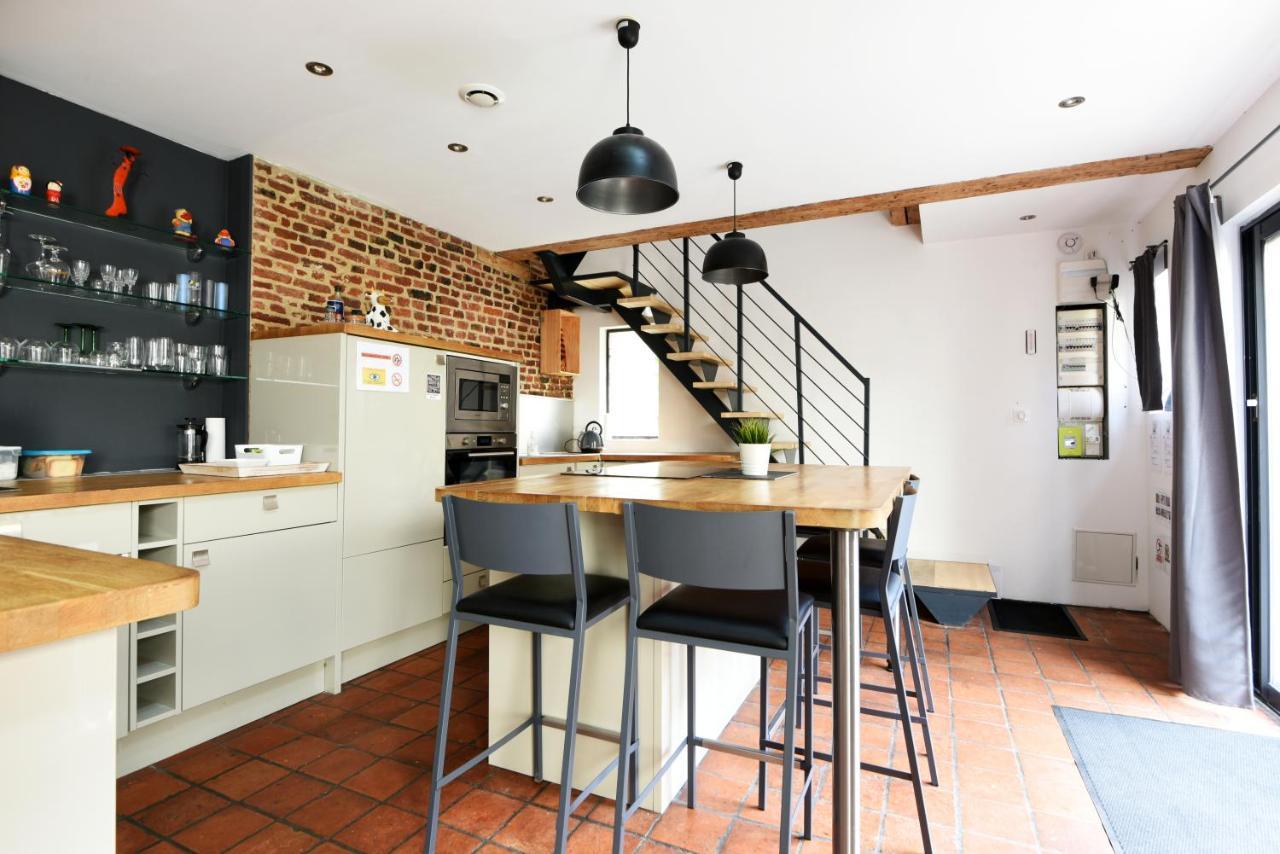 Maison Vieux Lille 3 Chambres Parking Prive 24H24H Acces Екстериор снимка