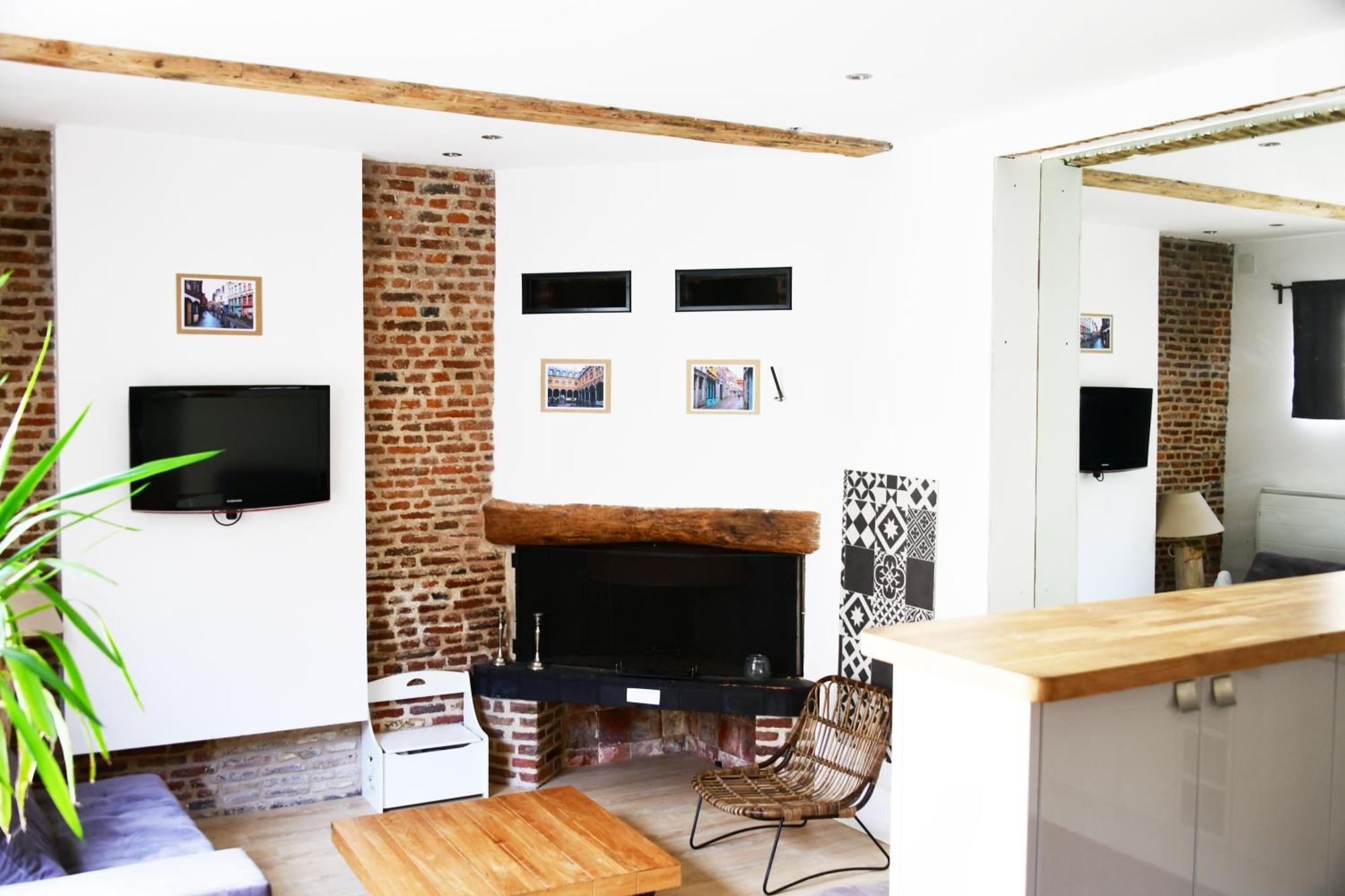 Maison Vieux Lille 3 Chambres Parking Prive 24H24H Acces Стая снимка
